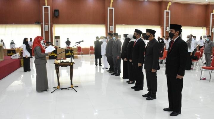 Ini Nama-Nama 8 Pejabat Pemerintah Kota Bandarlampung yang Baru Dilantik